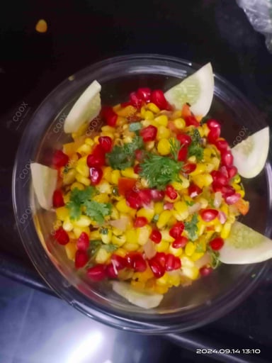 Delicious Corn Chaat prepared by COOX