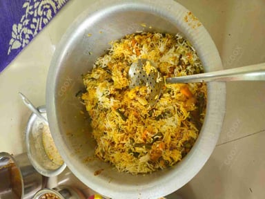 Delicious Veg Biryani prepared by COOX