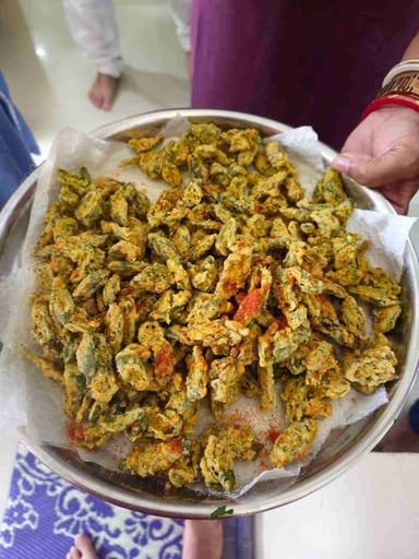 Delicious Kurkuri Bhindi prepared by COOX