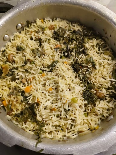 Delicious Veg Pulao prepared by COOX