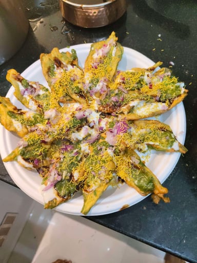 Delicious Palak Patta Chaat prepared by COOX