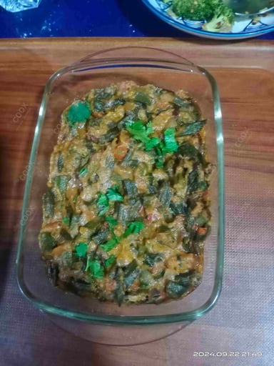 Delicious Bhindi do Pyaza prepared by COOX