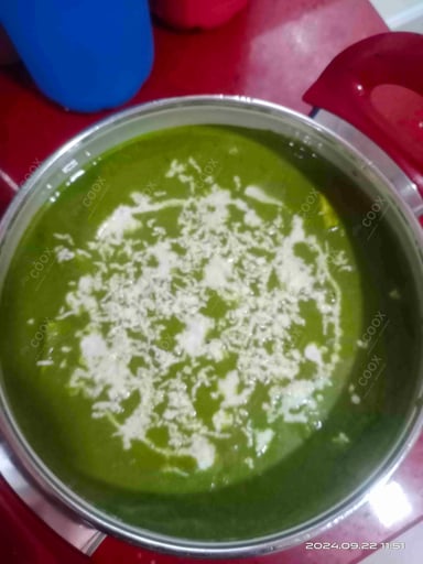 Delicious Palak Paneer prepared by COOX