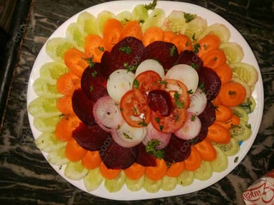 Delicious Salad, Papad prepared by COOX