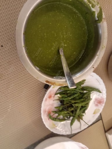 Delicious Green Chutney prepared by COOX