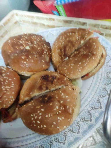 Delicious Chicken Tikka Burgers prepared by COOX