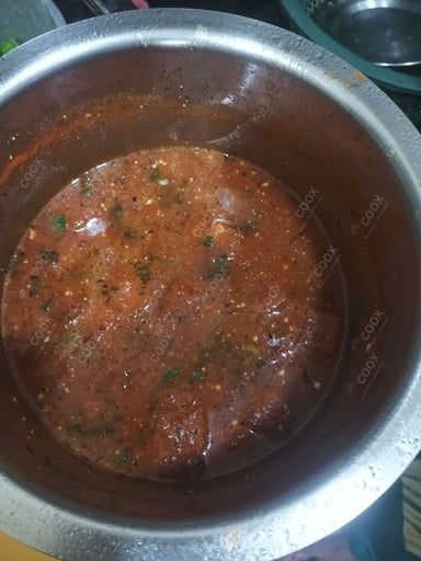 Delicious Tomato Basil Soup prepared by COOX