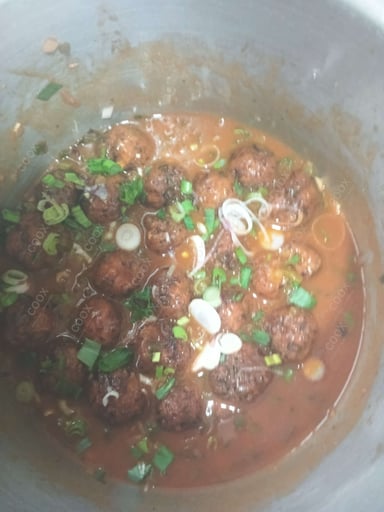 Delicious Veg Manchurian (Dry) prepared by COOX