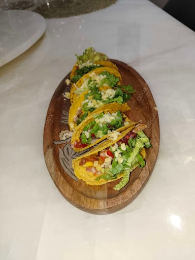 Delicious Veg Taco prepared by COOX