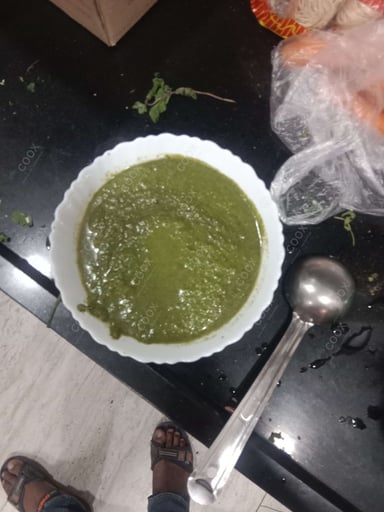 Delicious Green Chutney prepared by COOX