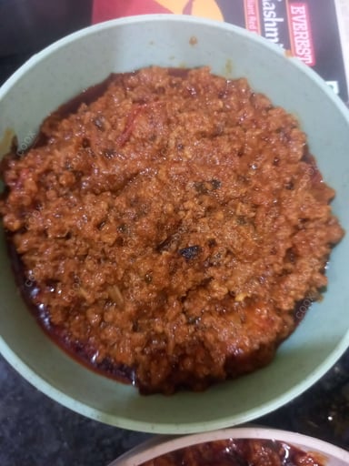 Tasty Mutton Keema cooked by COOX chefs cooks during occasions parties events at home