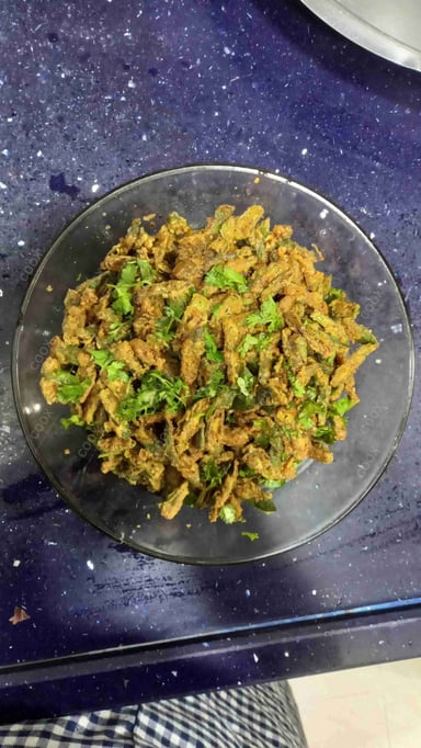 Delicious Kurkuri Bhindi prepared by COOX