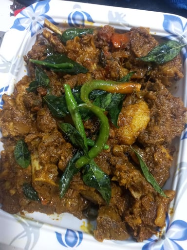 Tasty Mutton Sukha cooked by COOX chefs cooks during occasions parties events at home