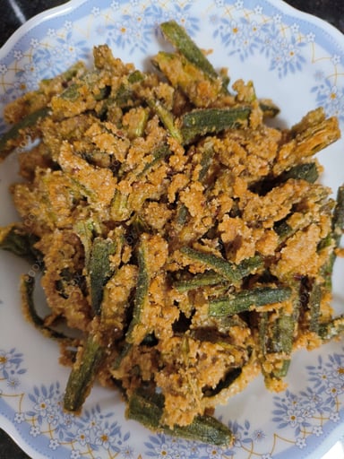 Delicious Kurkuri Bhindi prepared by COOX