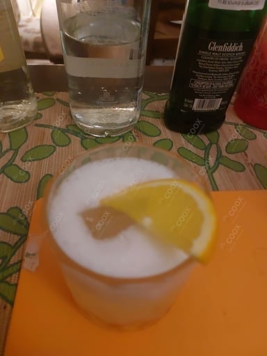 Tasty Gin Sour cooked by COOX chefs cooks during occasions parties events at home