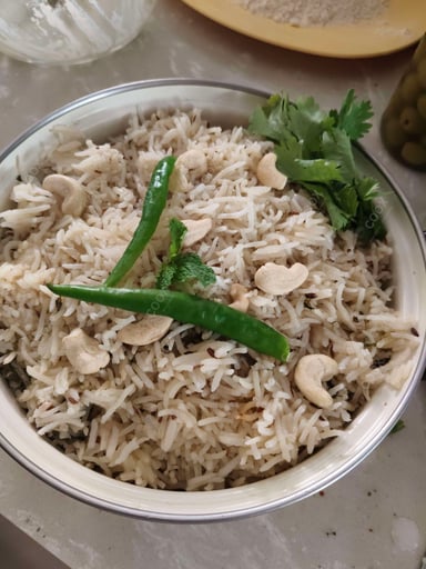 Delicious Jeera Rice prepared by COOX