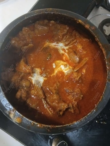 Delicious Mutton Rogan Josh prepared by COOX