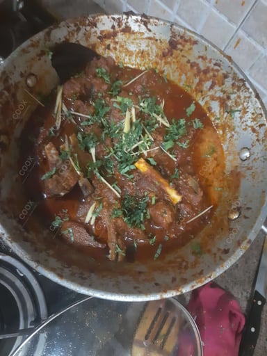 Tasty Rara Mutton cooked by COOX chefs cooks during occasions parties events at home