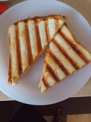 Tasty Veg Grilled Sandwiches cooked by COOX chefs cooks during occasions parties events at home