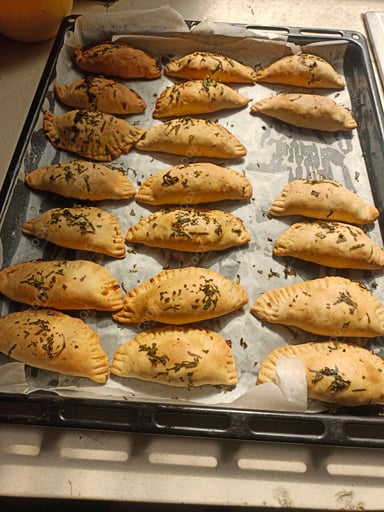 Tasty Veg Empanada cooked by COOX chefs cooks during occasions parties events at home