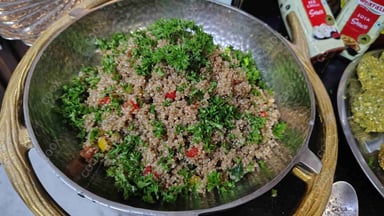 Tasty Quinoa Salad cooked by COOX chefs cooks during occasions parties events at home