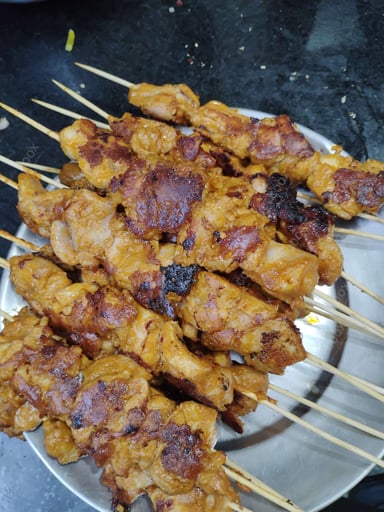 Tasty Thai Chicken Satay cooked by COOX chefs cooks during occasions parties events at home