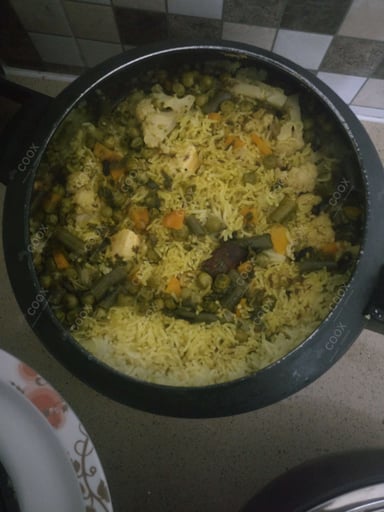 Delicious Veg Pulao prepared by COOX