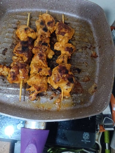 Tasty Thai Chicken Satay cooked by COOX chefs cooks during occasions parties events at home