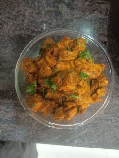 Tasty Arbi (Dry) cooked by COOX chefs cooks during occasions parties events at home