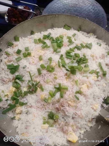 Tasty Chicken Fried Rice cooked by COOX chefs cooks during occasions parties events at home