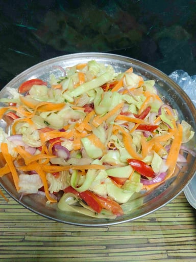 Tasty Garden Fresh Salad cooked by COOX chefs cooks during occasions parties events at home