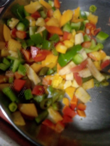 Tasty Vegetable Stir Fry cooked by COOX chefs cooks during occasions parties events at home