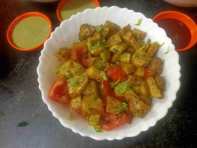 Tasty Shakarkandi Chaat cooked by COOX chefs cooks during occasions parties events at home