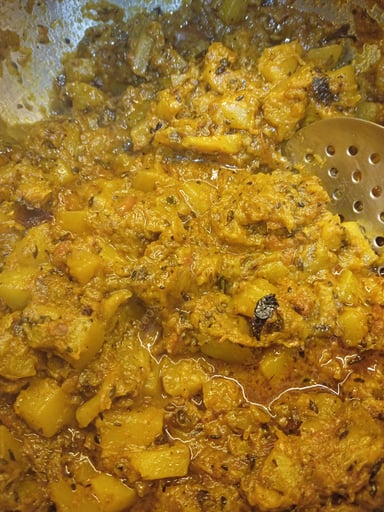 Tasty Kaddu ki Sabzi cooked by COOX chefs cooks during occasions parties events at home