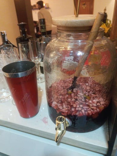 Tasty Red Wine Sangria  cooked by COOX chefs cooks during occasions parties events at home