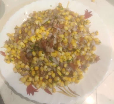 Delicious Corn Chaat prepared by COOX