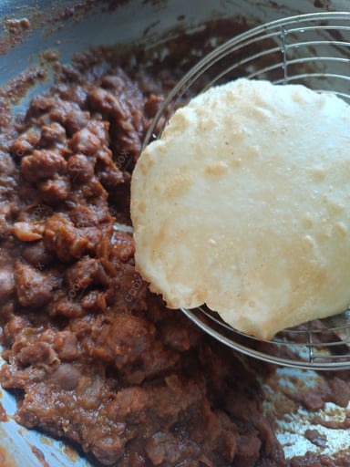 Tasty Chana Bhatura cooked by COOX chefs cooks during occasions parties events at home