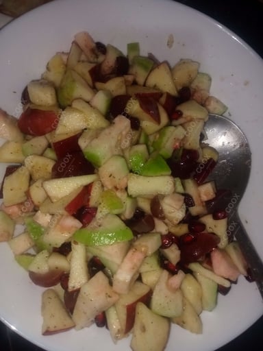 Tasty Fruit Chaat cooked by COOX chefs cooks during occasions parties events at home