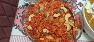 Tasty Gajar ka Halwa cooked by COOX chefs cooks during occasions parties events at home