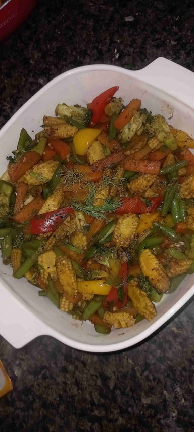 Tasty Vegetable Stir Fry cooked by COOX chefs cooks during occasions parties events at home