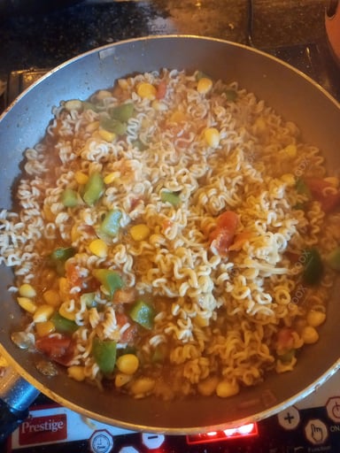 Tasty Maggi cooked by COOX chefs cooks during occasions parties events at home