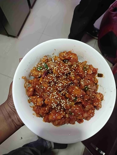 Tasty Crispy Honey Chicken cooked by COOX chefs cooks during occasions parties events at home