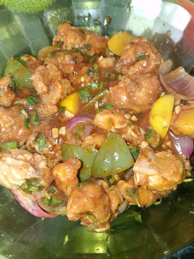 Tasty Thai Basil Chicken cooked by COOX chefs cooks during occasions parties events at home