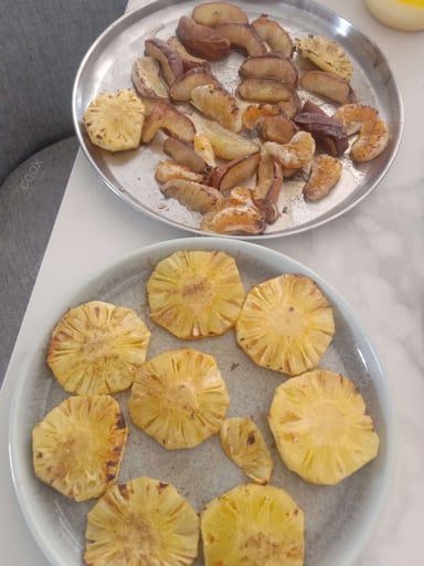 Tasty Grilled Fruits cooked by COOX chefs cooks during occasions parties events at home