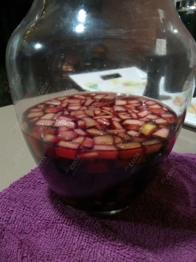 Delicious Red Wine Sangria  prepared by COOX