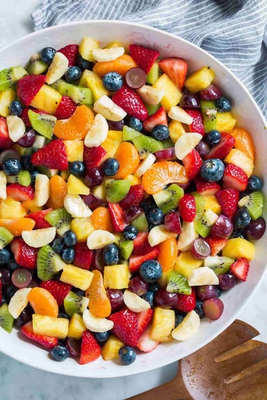 Tasty Fruit Salad cooked by COOX chefs cooks during occasions parties events at home