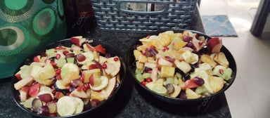 Tasty Fruit Chaat cooked by COOX chefs cooks during occasions parties events at home