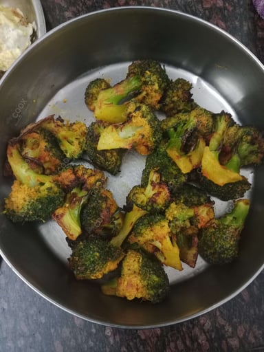 Tasty Tandoori Broccoli cooked by COOX chefs cooks during occasions parties events at home