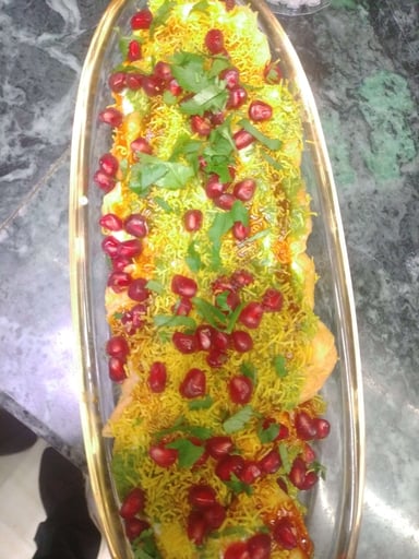 Tasty Papdi Chaat cooked by COOX chefs cooks during occasions parties events at home