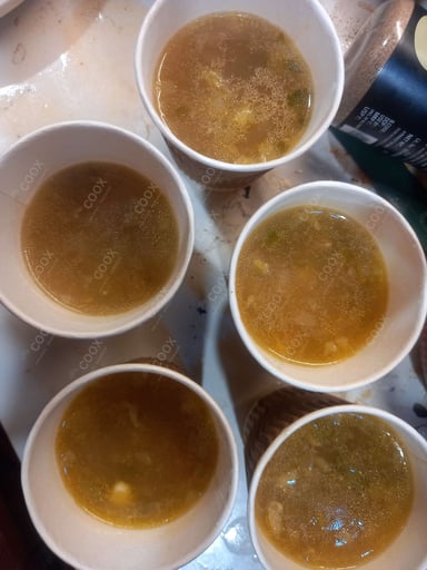 Tasty Chicken Sweet Corn Soup cooked by COOX chefs cooks during occasions parties events at home